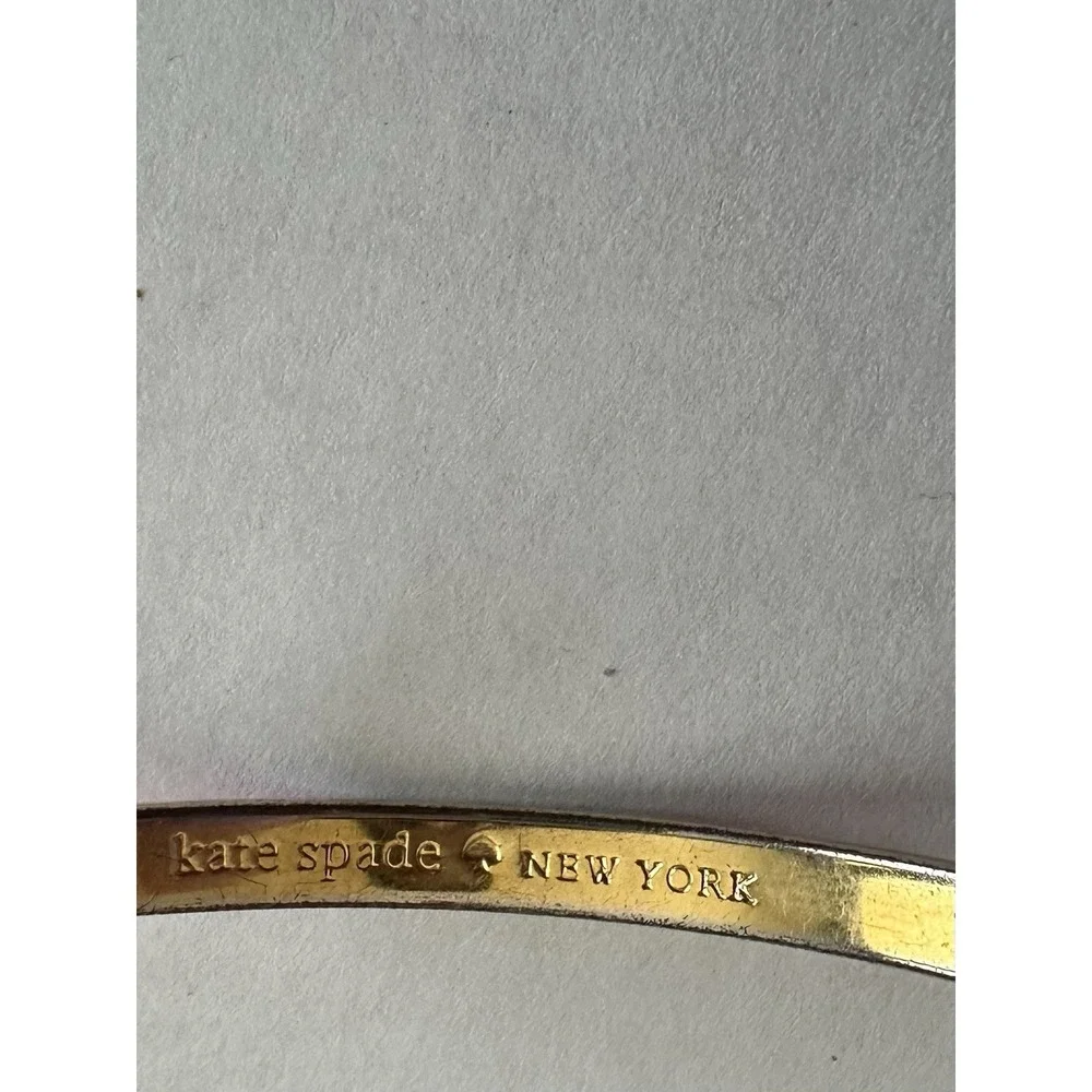 Kate Spade New York Bracelet Bangle Pink Gold "From Me To You" - Picture 13 of 16